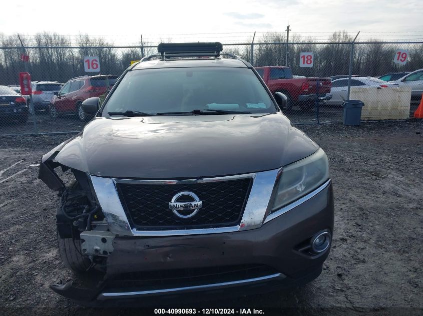 2015 Nissan Pathfinder Sv VIN: 5N1AR2MM5FC626519 Lot: 40990693