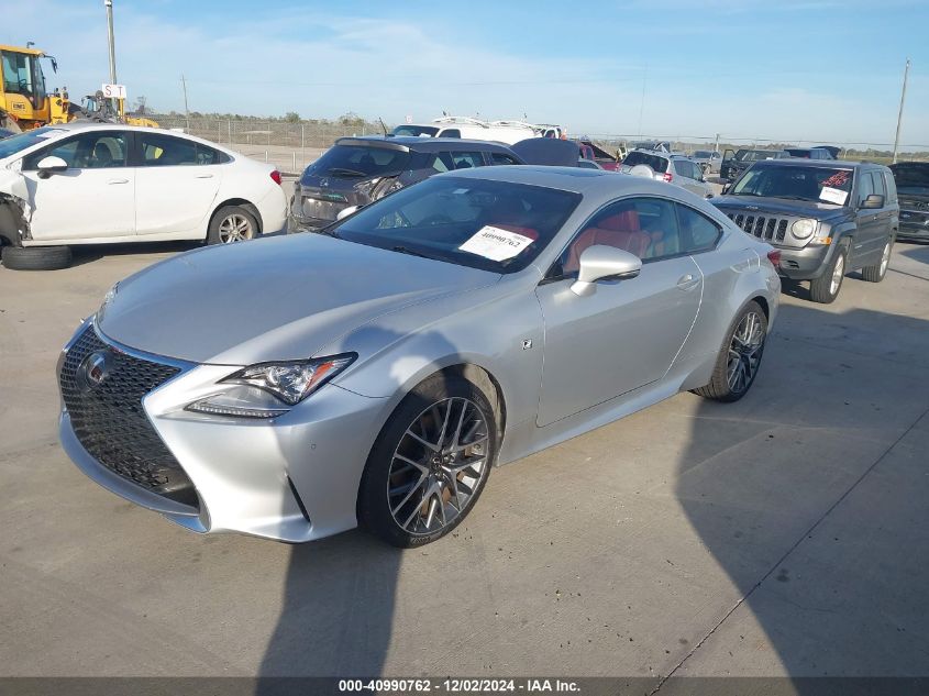 VIN JTHSM5BC9H5002702 2017 Lexus RC, 300 no.2