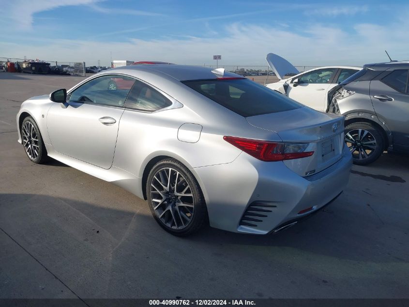 VIN JTHSM5BC9H5002702 2017 Lexus RC, 300 no.3