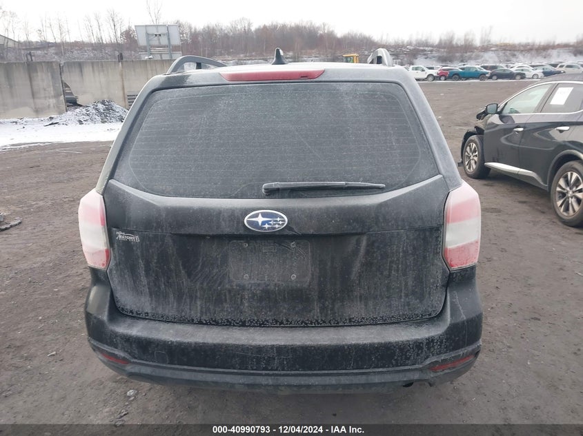 2016 SUBARU FORESTER 2.5I - JF2SJABC6GH472557