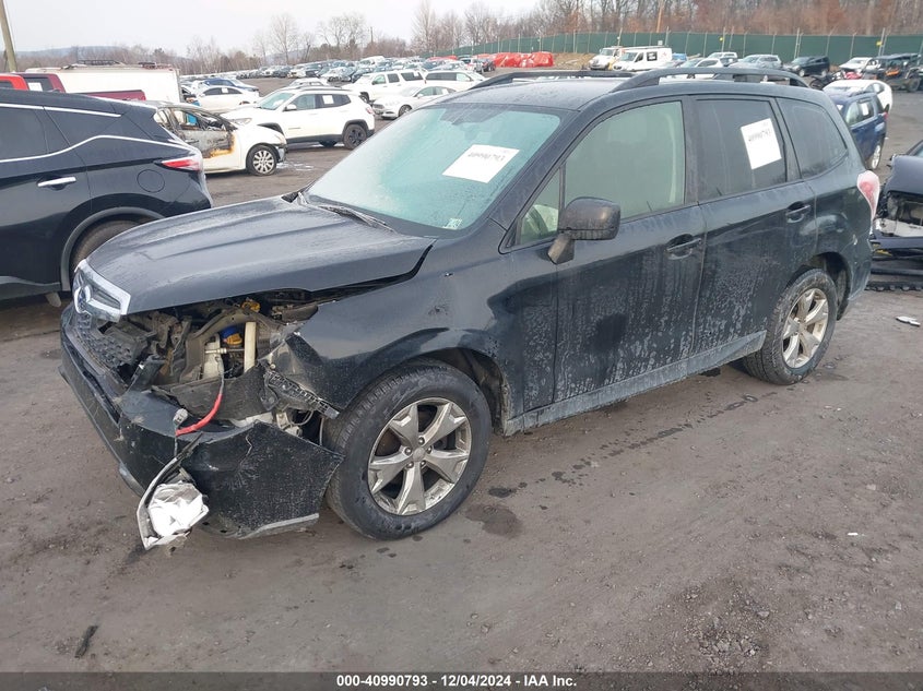2016 SUBARU FORESTER 2.5I - JF2SJABC6GH472557