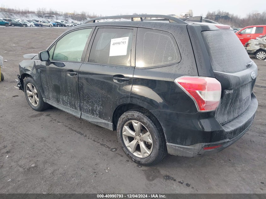2016 SUBARU FORESTER 2.5I - JF2SJABC6GH472557