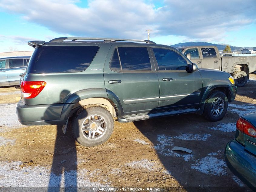 2006 Toyota Sequoia Limited V8 VIN: 5TDBT48A36S260970 Lot: 40990820