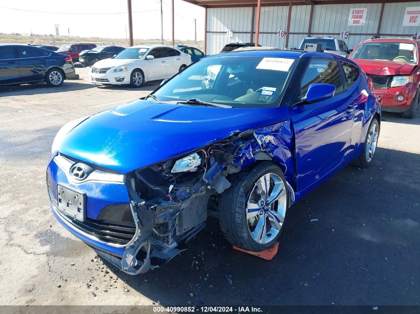 VIN KMHTC6AD7EU188763 2014 HYUNDAI VELOSTER no.2