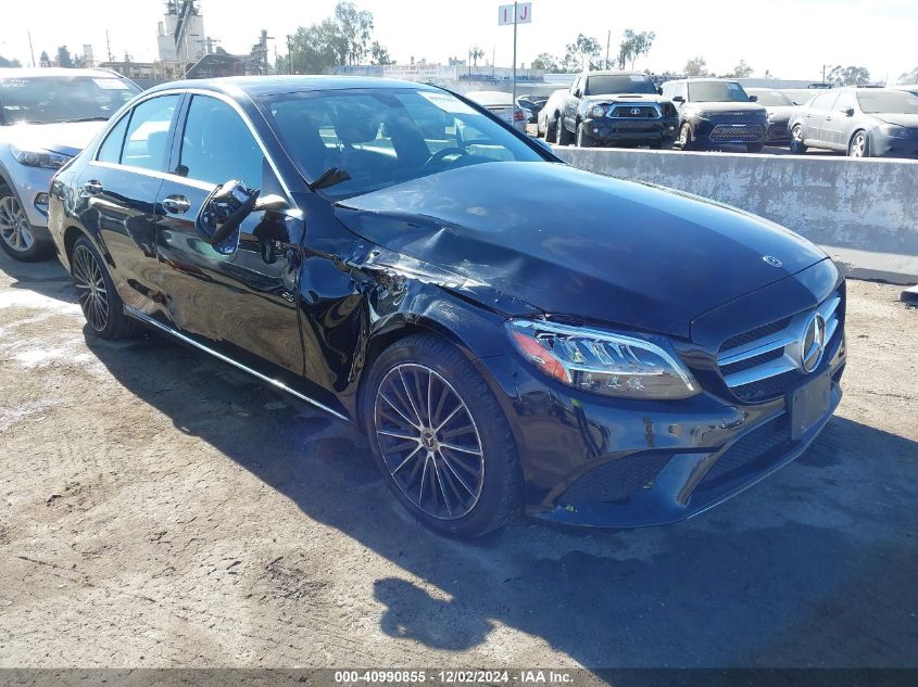 VIN 55SWF8DB7KU316937 2019 MERCEDES-BENZ C 300 no.1