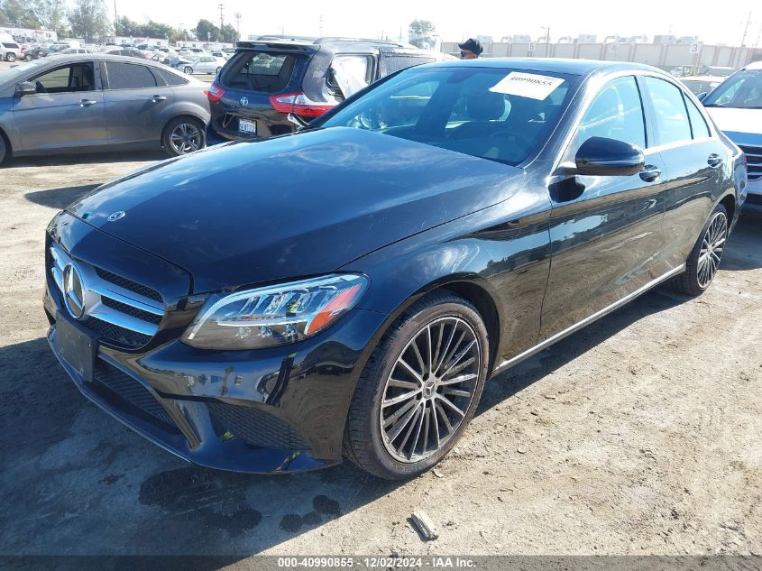 VIN 55SWF8DB7KU316937 2019 MERCEDES-BENZ C 300 no.2