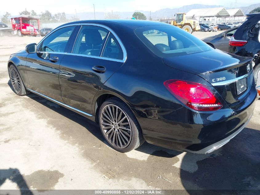 VIN 55SWF8DB7KU316937 2019 MERCEDES-BENZ C 300 no.3