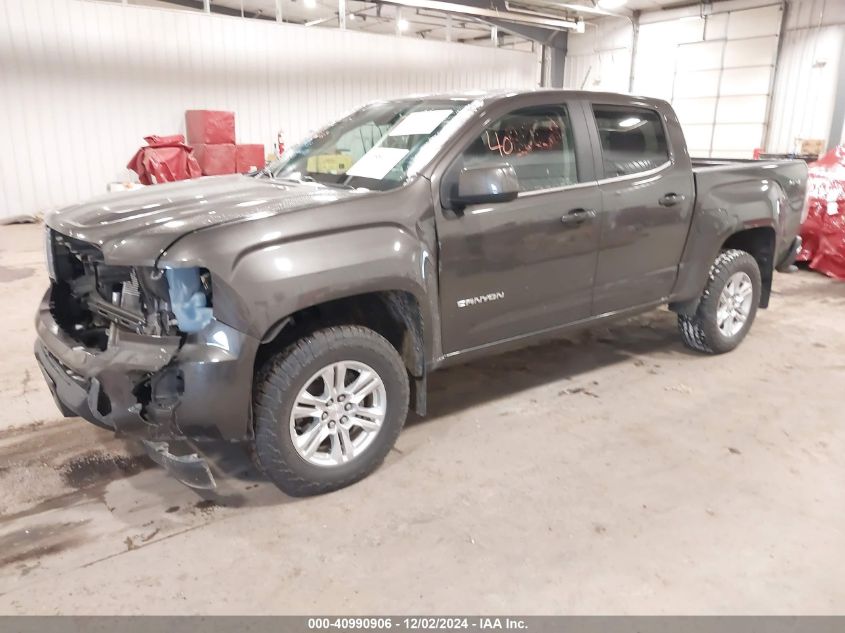 VIN 1GTG6CEN0K1295052 2019 GMC CANYON SLE