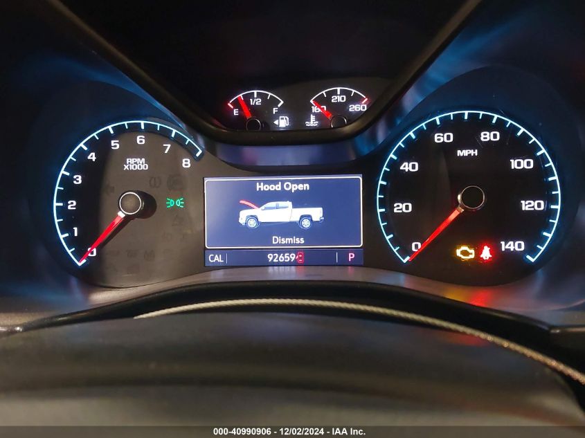 VIN 1GTG6CEN0K1295052 2019 GMC CANYON SLE