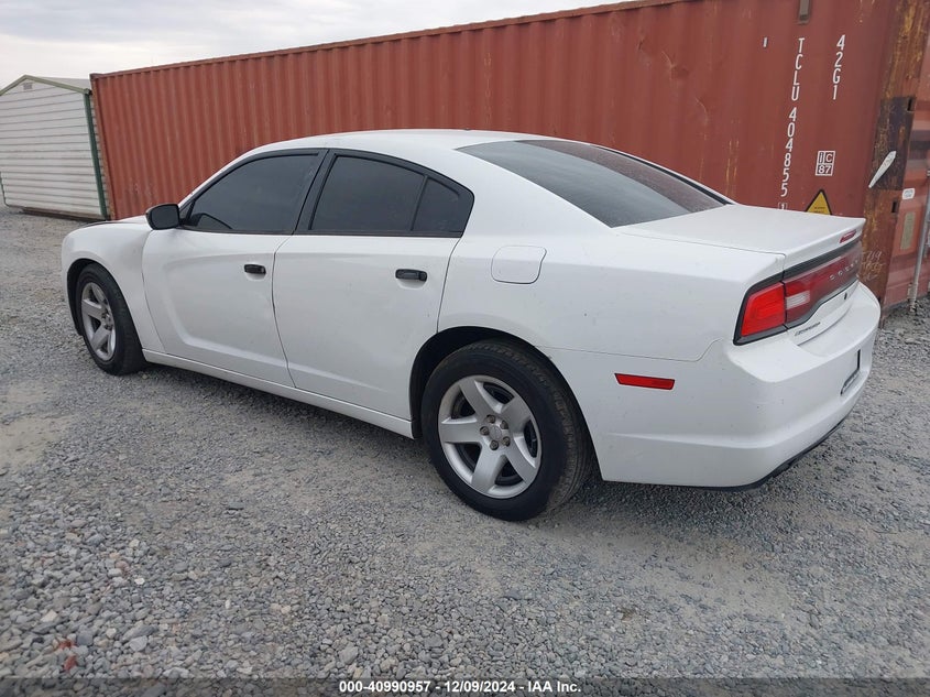 Vin: 2c3cdxat9eh191119, lot: 41480840, dodge charger police 20143