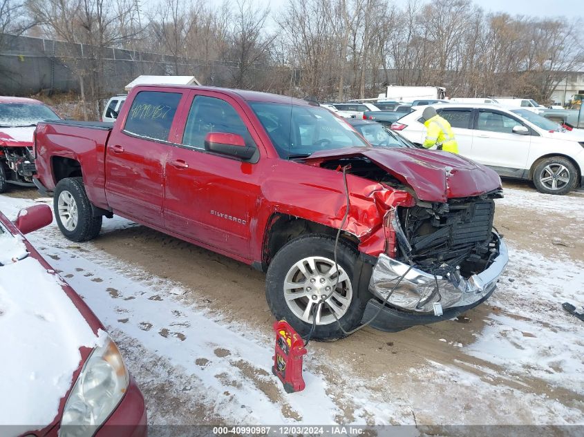 VIN 3GCUKREC5JG219858 2018 CHEVROLET SILVERADO 1500 no.1