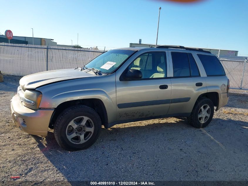 2005 Chevrolet Trailblazer Ls VIN: 1GNDT13S552172460 Lot: 40991010