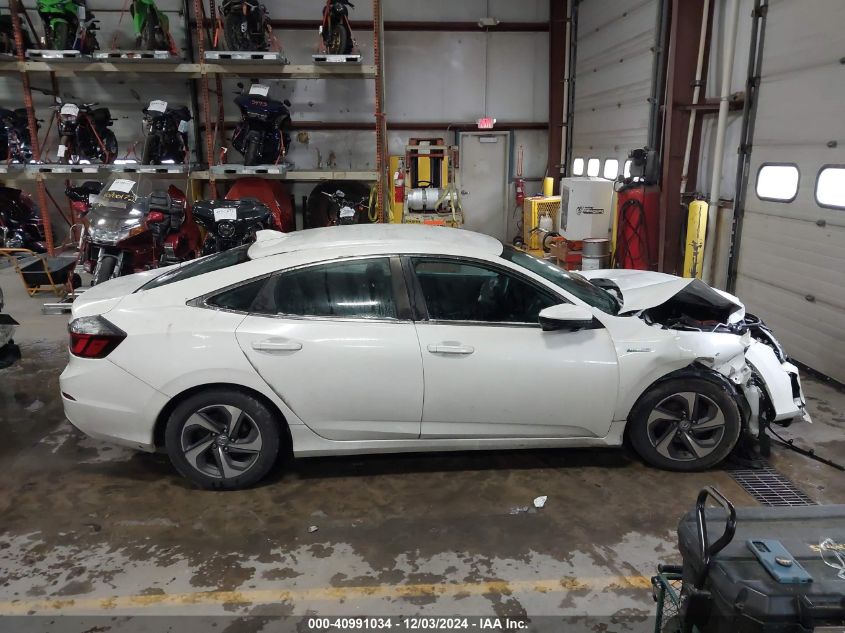 2019 Honda Insight Ex VIN: 19XZE4F51KE008119 Lot: 40991034