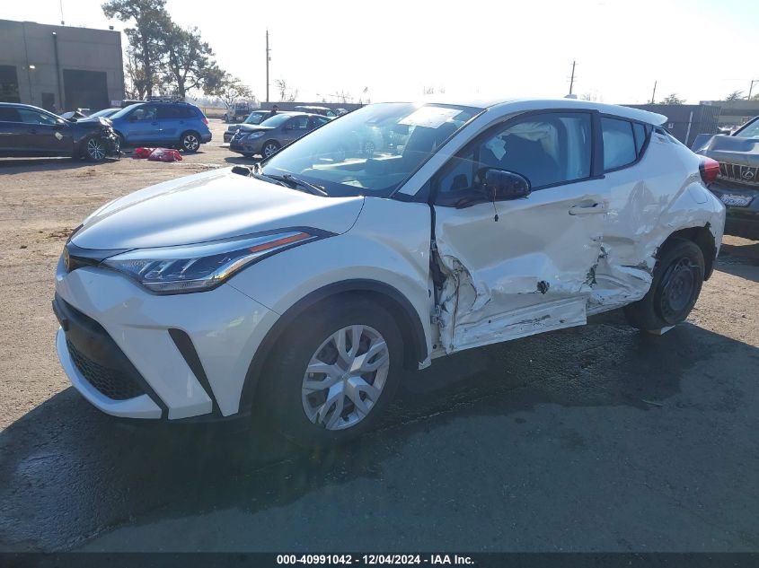 VIN NMTKHMBXXMR133501 2021 TOYOTA C-HR no.2