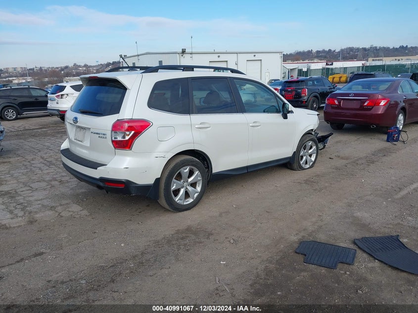 2015 SUBARU FORESTER 2.5I LIMITED - JF2SJARC6FH816425