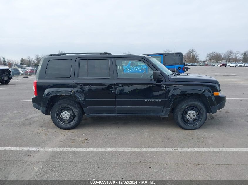 VIN 1C4NJPBA7DD246883 2013 Jeep Patriot, Sport no.12