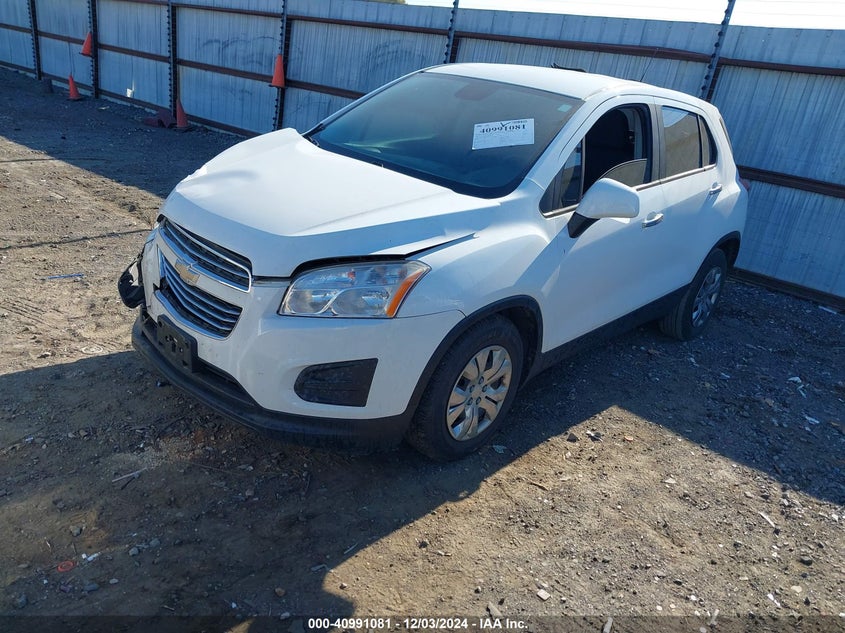 2016 CHEVROLET TRAX LS - KL7CJKSBXGB659252