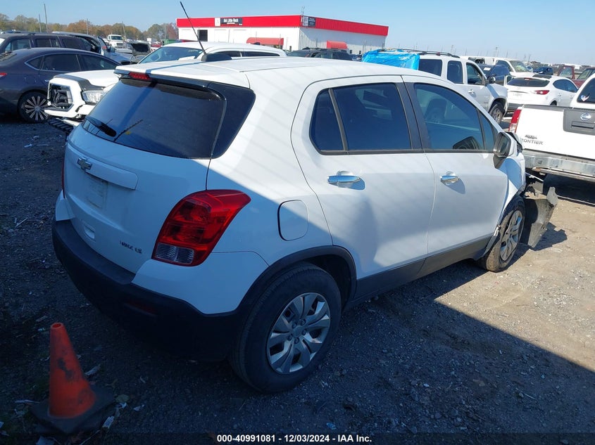 2016 CHEVROLET TRAX LS - KL7CJKSBXGB659252