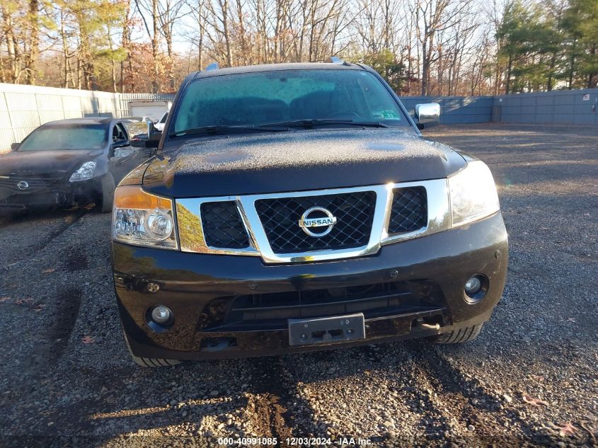 2013 Nissan Armada Platinum VIN: 5N1AA0NC0DN606231 Lot: 40991085