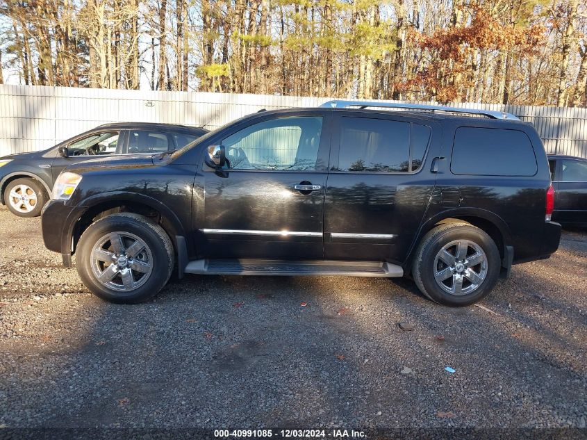 2013 Nissan Armada Platinum VIN: 5N1AA0NC0DN606231 Lot: 40991085