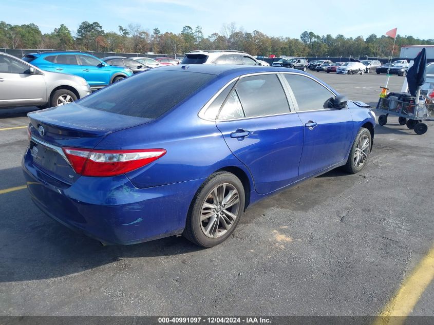 VIN 4T1BF1FK6GU586837 2016 Toyota Camry, SE no.4