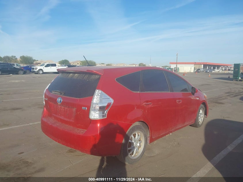 2012 TOYOTA PRIUS V VIN: JTDZN3EU2C3118978