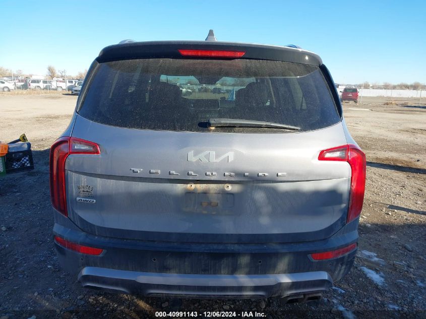 2022 Kia Telluride S VIN: 5XYP6DHCXNG310760 Lot: 40991143