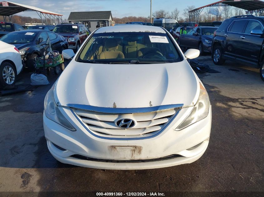 2012 Hyundai Sonata Gls VIN: 5NPEB4AC9CH486542 Lot: 40991360