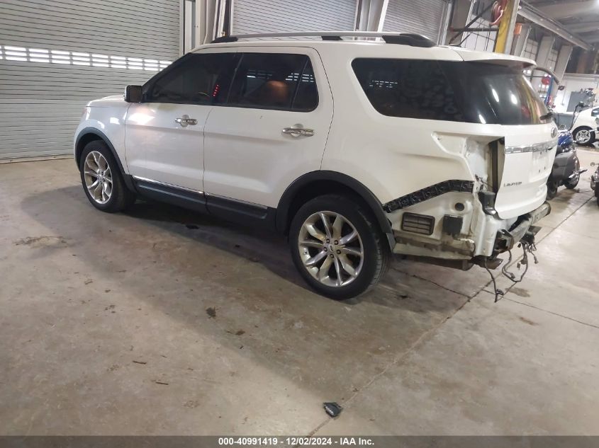 VIN 1FM5K8F86FGA26299 2015 Ford Explorer, Limited no.3