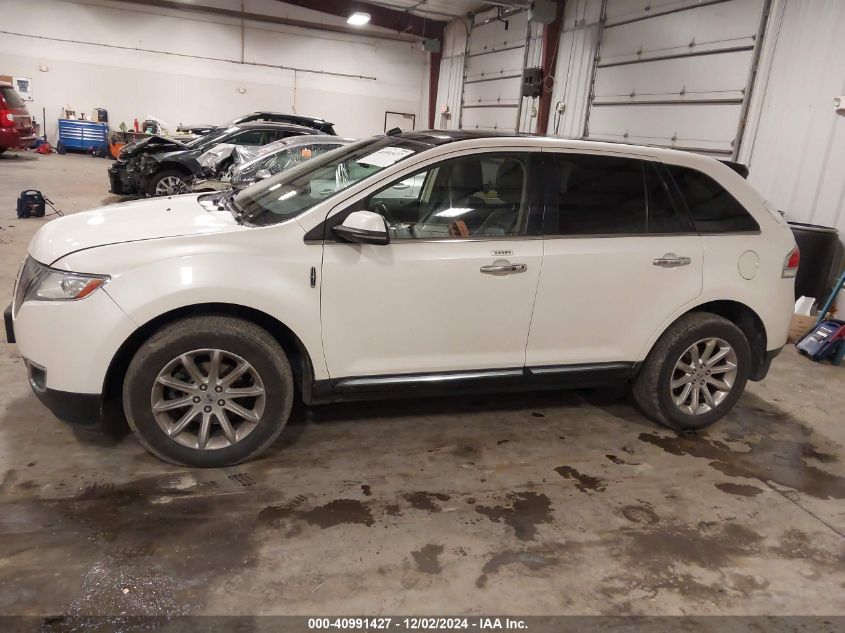 2012 Lincoln Mkx VIN: 2LMDJ8JK9CBL13726 Lot: 40991427