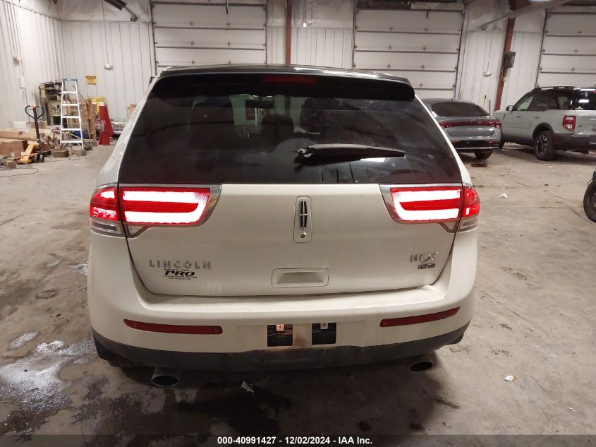 2012 Lincoln Mkx VIN: 2LMDJ8JK9CBL13726 Lot: 40991427