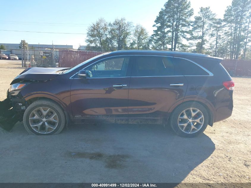 2017 Kia Sorento 3.3L Sx VIN: 5XYPKDA57HG202236 Lot: 40991499