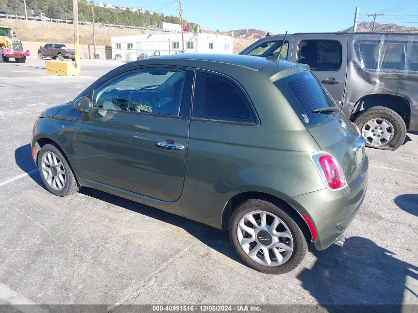 2017 Fiat 500 Pop VIN: 3C3CFFKR0HT700047 Lot: 40991516