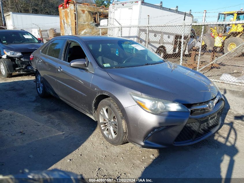 VIN 4T1BF1FKXFU986608 2015 Toyota Camry, SE no.1