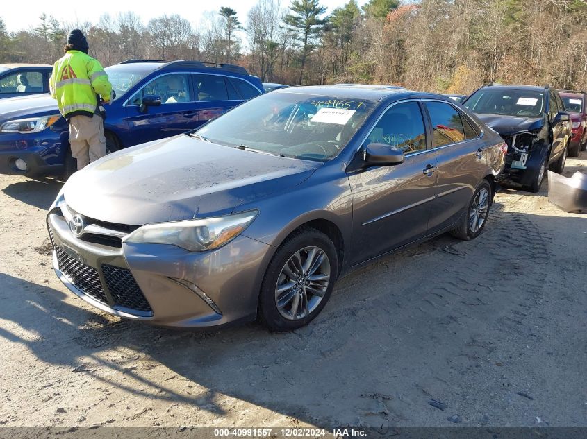 VIN 4T1BF1FKXFU986608 2015 Toyota Camry, SE no.2