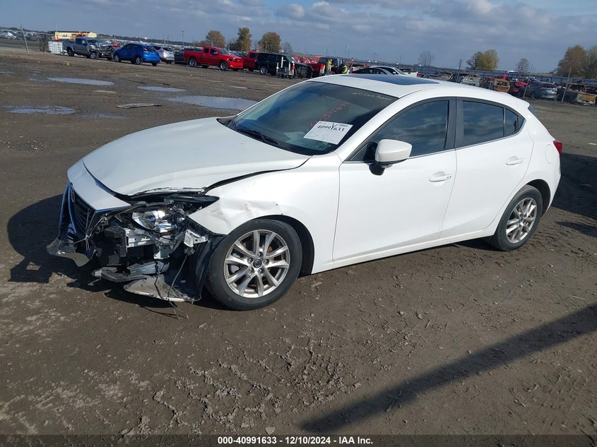 Vin: 3mzbm1l72gm326706, lot: 41481516, mazda mazda3 i touring 20162