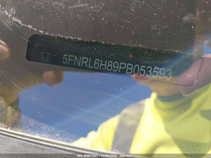 2023 Honda Odyssey - 5FNRL6H89PB053593