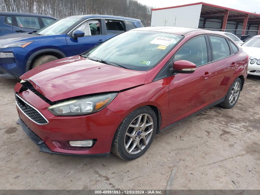 VIN 1FADP3F26FL340130 2015 Ford Focus, SE no.2