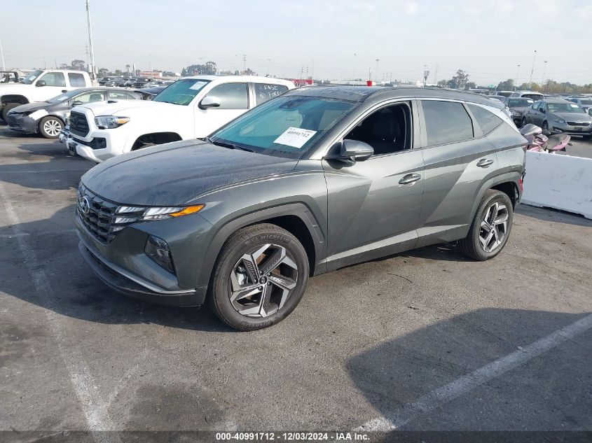 VIN KM8JFCA15PU133475 2023 Hyundai Tucson, Hybrid S... no.2