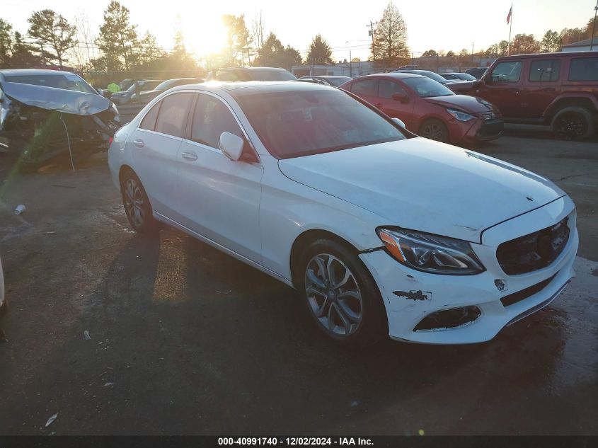 VIN 55SWF4KB0FU086157 2015 Mercedes-Benz C 300, 4Ma... no.1