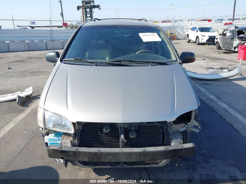 2000 Toyota Sienna Xle VIN: 4T3ZF13C0YU283539 Lot: 40991795