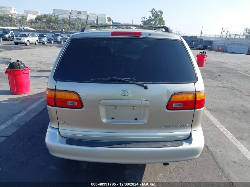 2000 Toyota Sienna Xle VIN: 4T3ZF13C0YU283539 Lot: 40991795