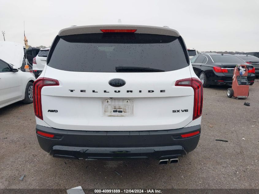 2021 Kia Telluride Sx VIN: 5XYP5DHC8MG126886 Lot: 40991889