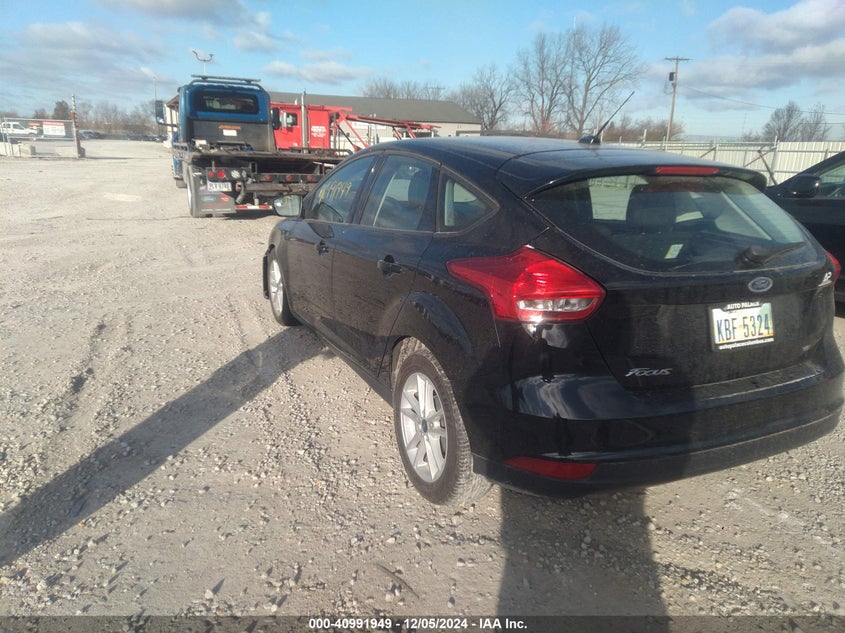 Vin: 1fadp3k27jl243016, lot: 41481832, ford focus se 20183