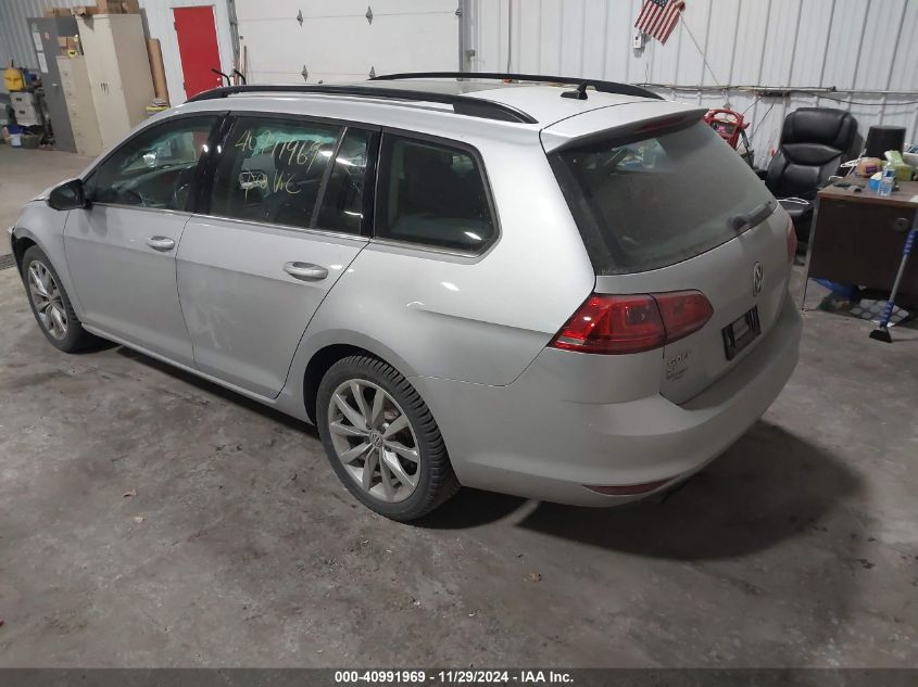 VIN 3VWC17AU3GM503451 2016 Volkswagen Golf, Sportwa... no.3