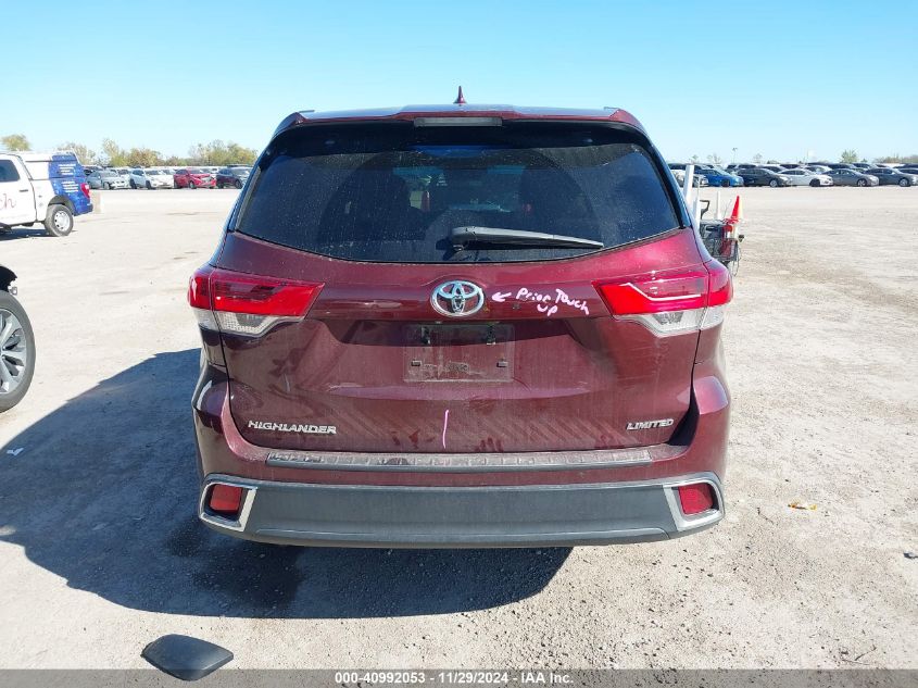 VIN 5TDYZRFH1HS220931 2017 Toyota Highlander, Limit... no.16