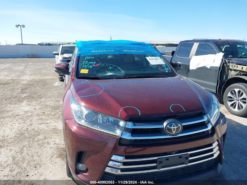 2017 TOYOTA HIGHLANDER LIMITED PLATINUM - 5TDYZRFH1HS220931