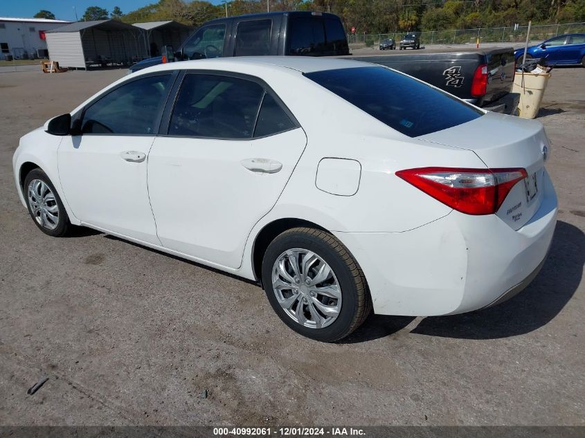 VIN 2T1BURHE3GC725349 2016 Toyota Corolla, LE no.3