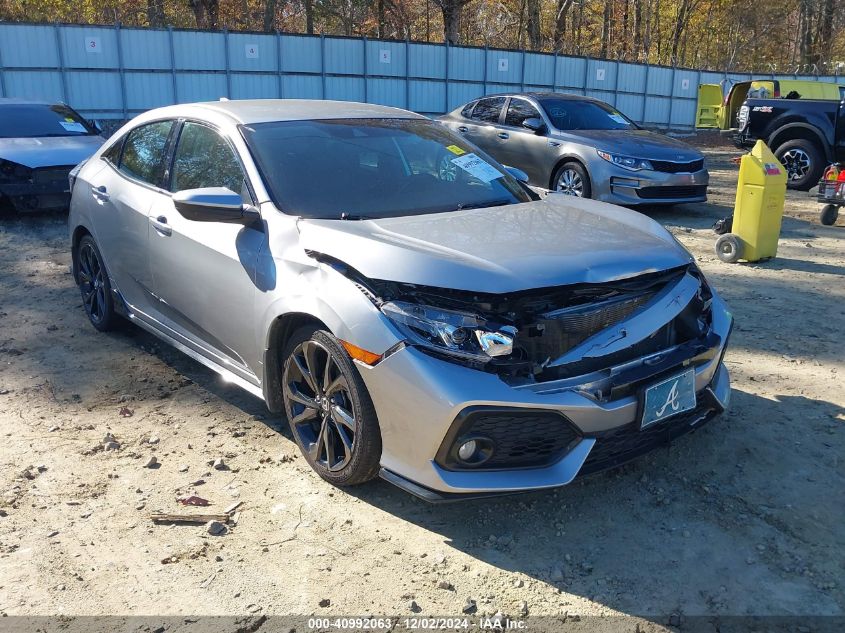 2019 Honda Civic Sport VIN: SHHFK7H48KU228108 Lot: 40992063