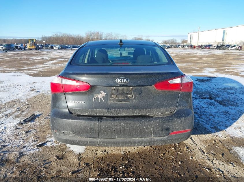 VIN KNAFK4A63G5476008 2016 KIA Forte, LX no.16